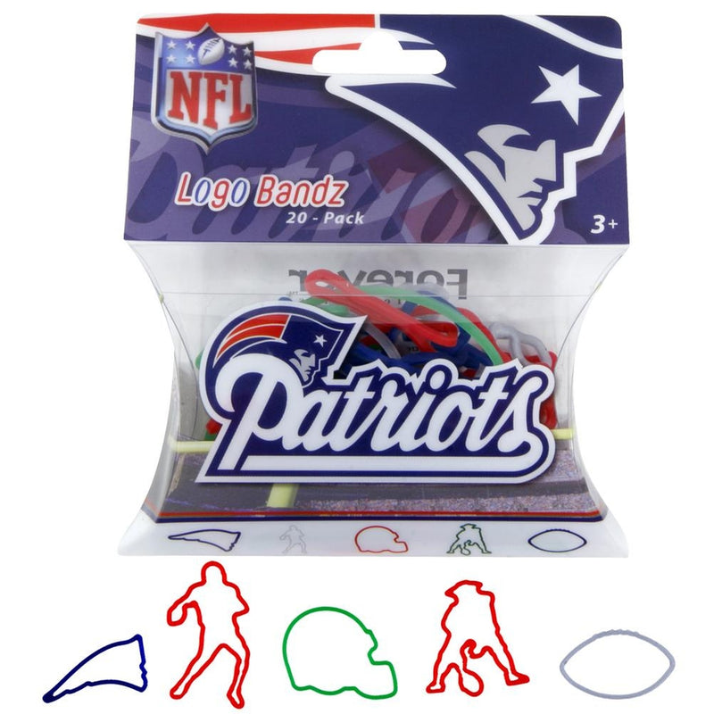 New England Patriots - Icons Logo Bandz Silly Bandz Old Glory   