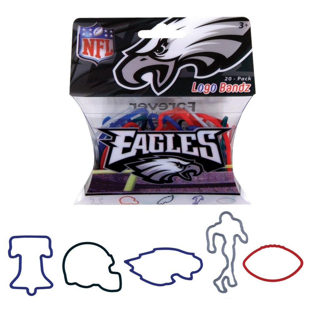 Philadelphia Eagles - Icons Logo Bandz Silly Bandz Old Glory   