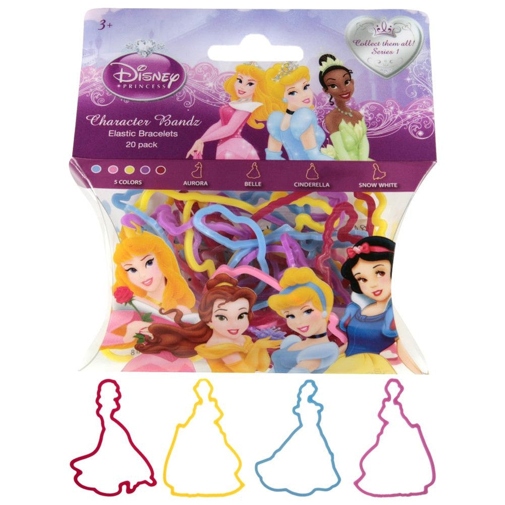 Disney Princesses - Characters Set One Logo Bands Silly Bandz Old Glory   