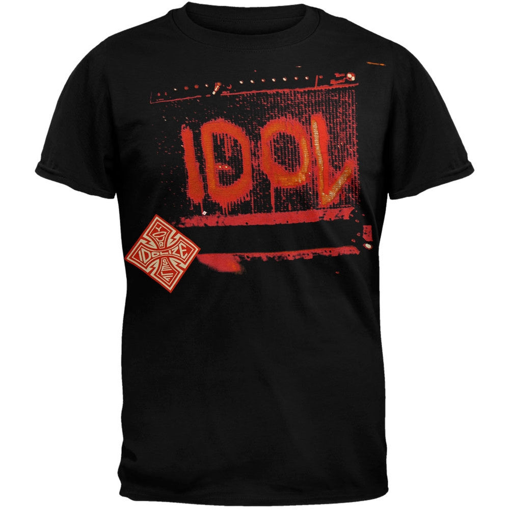 Billy Idol - Amp 08 Tour T-Shirt Men's T-Shirts Billy Idol SM Black 