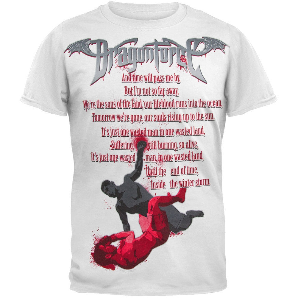 DragonForce - Fighters T-Shirt Men's T-Shirts Dragonforce   