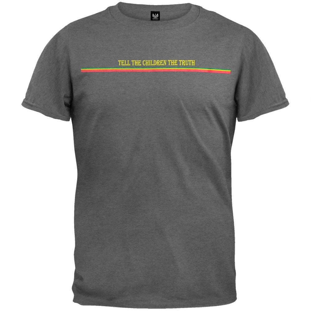 Little Hippie - Tell The Children Grey Adult T-Shirt Men's T-Shirts Little Hippie XL Grey