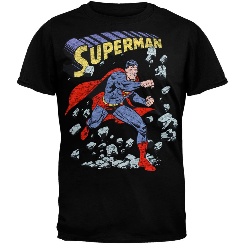 Superman - Smash T-Shirt Men's T-Shirts Superman   