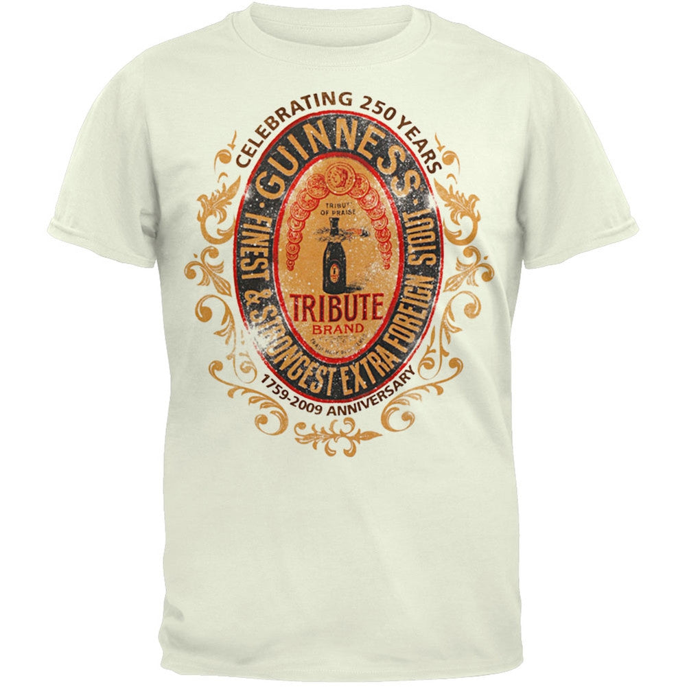 Guinness - Tributation Soft T-Shirt Men's T-Shirts Guinness SM White 