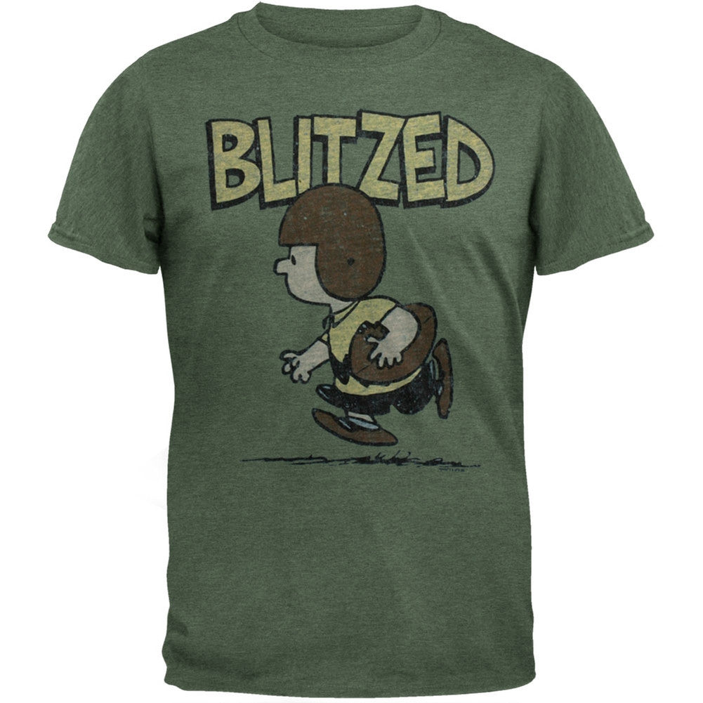 Peanuts - Blitzed Soft T-Shirt Men's T-Shirts Peanuts   