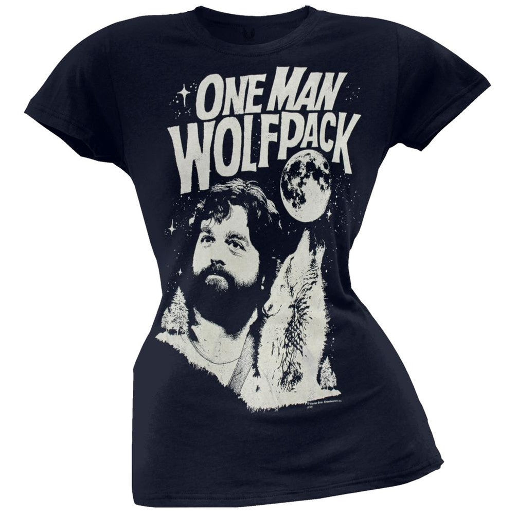 The Hangover - One Man Wolf Pack Juniors T-Shirt Juniors T-Shirts The Hangover   