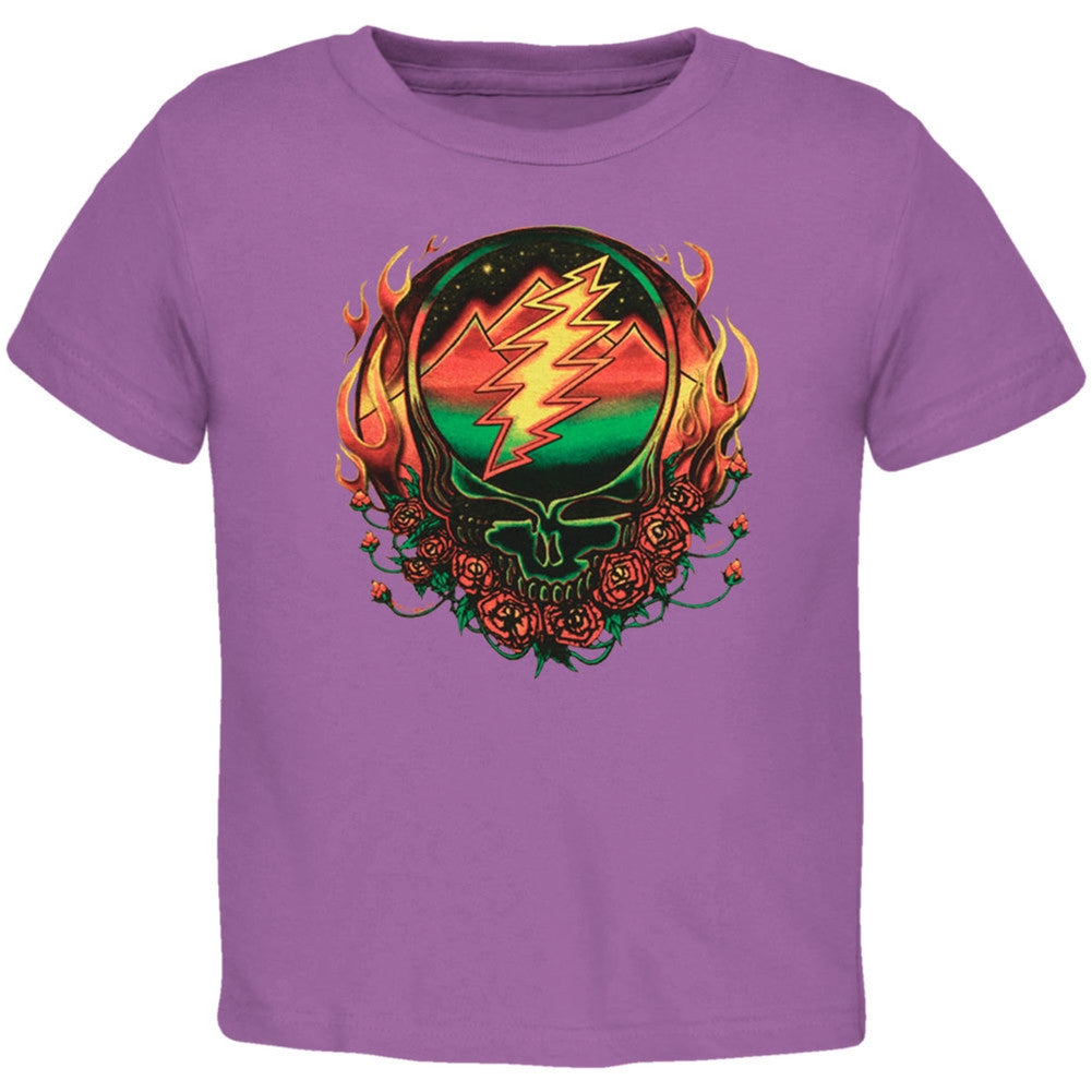 Grateful Dead - Scarlet Fire SYF Purple Toddler T-Shirt Toddler T-Shirts Grateful Dead   