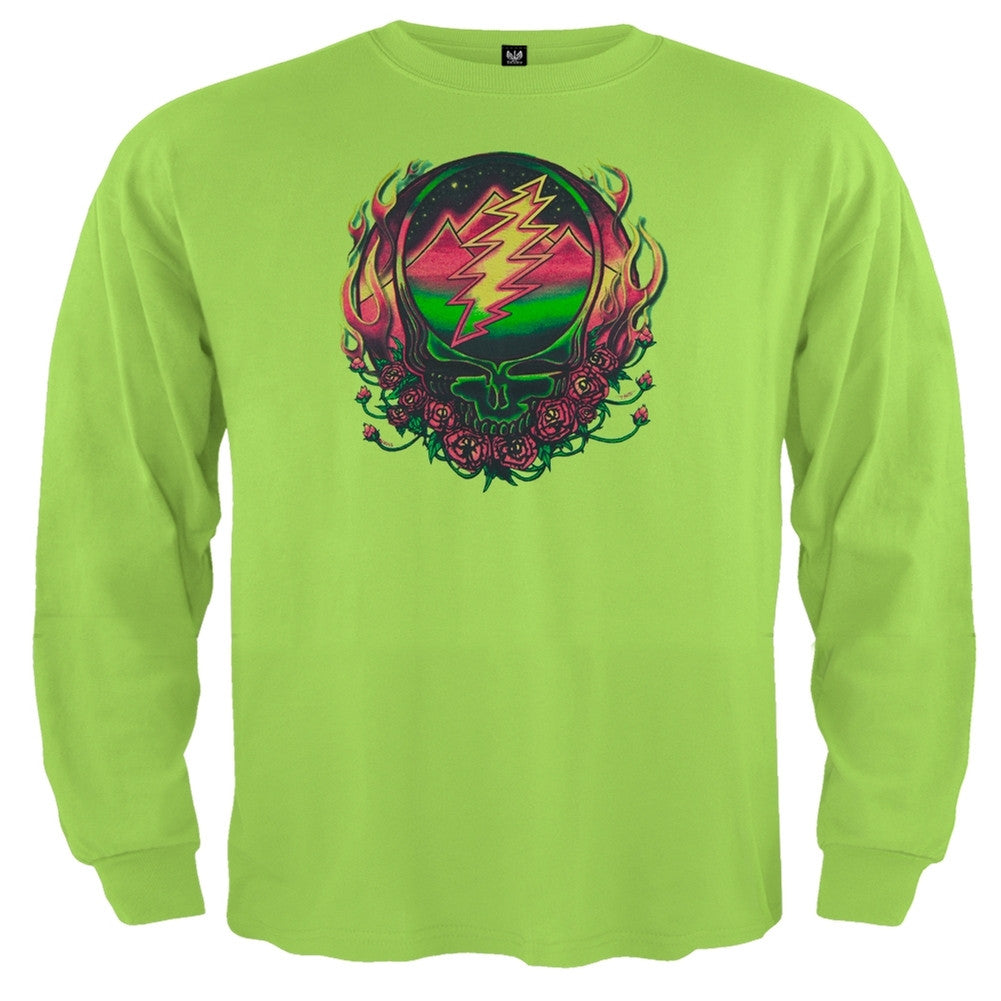 Grateful Dead - Scarlet SYF Light Green Toddler Long Sleeve T-Shirt Toddler Long Sleeves Grateful Dead   