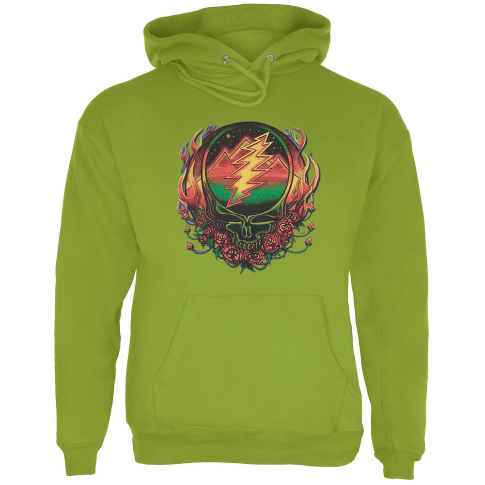 Grateful Dead - Scarlet SYF Green Adult Pullover Hoodie Men's Hoodies Grateful Dead 2XL Light Green 