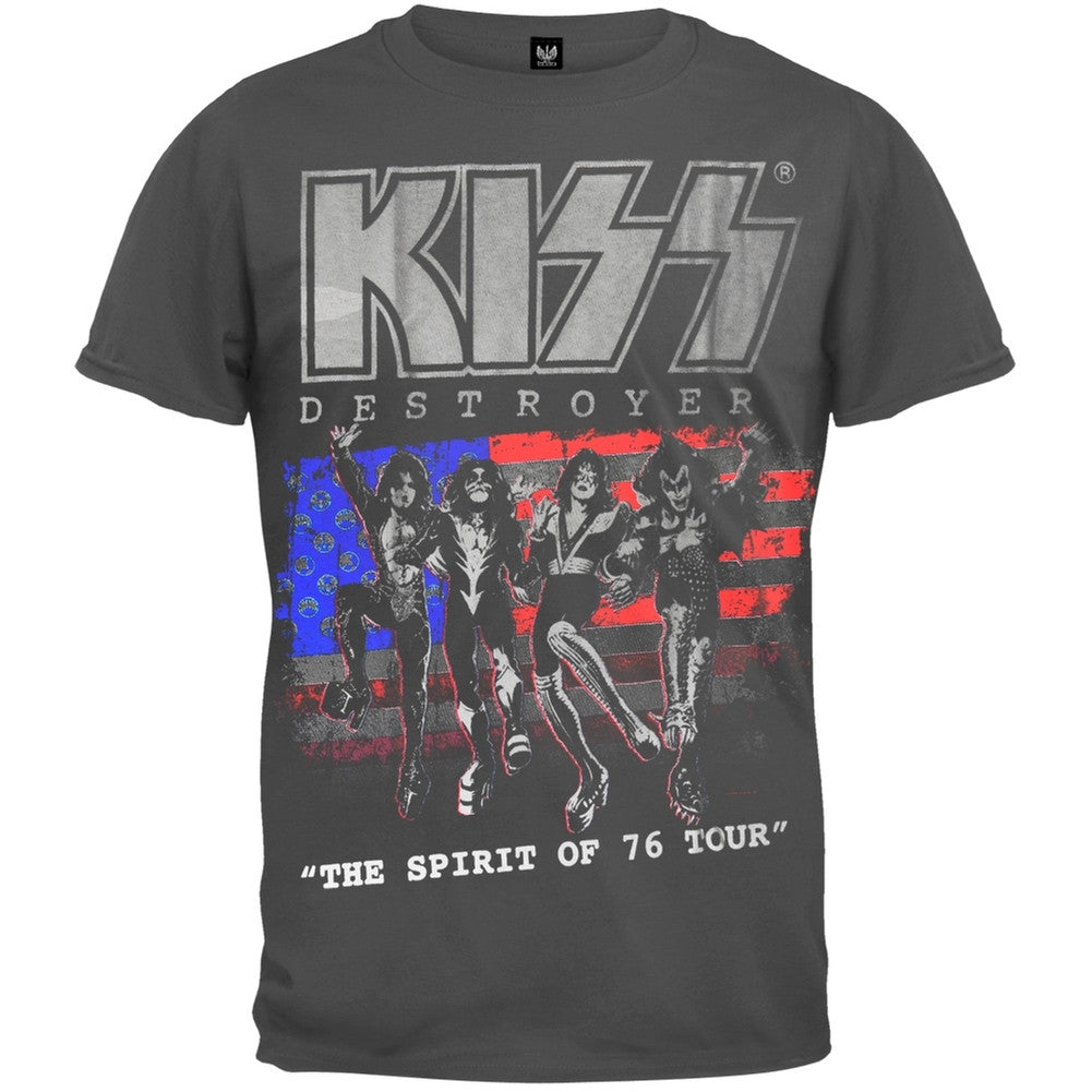 Kiss - The Spirit T-Shirt Men's T-Shirts Kiss   