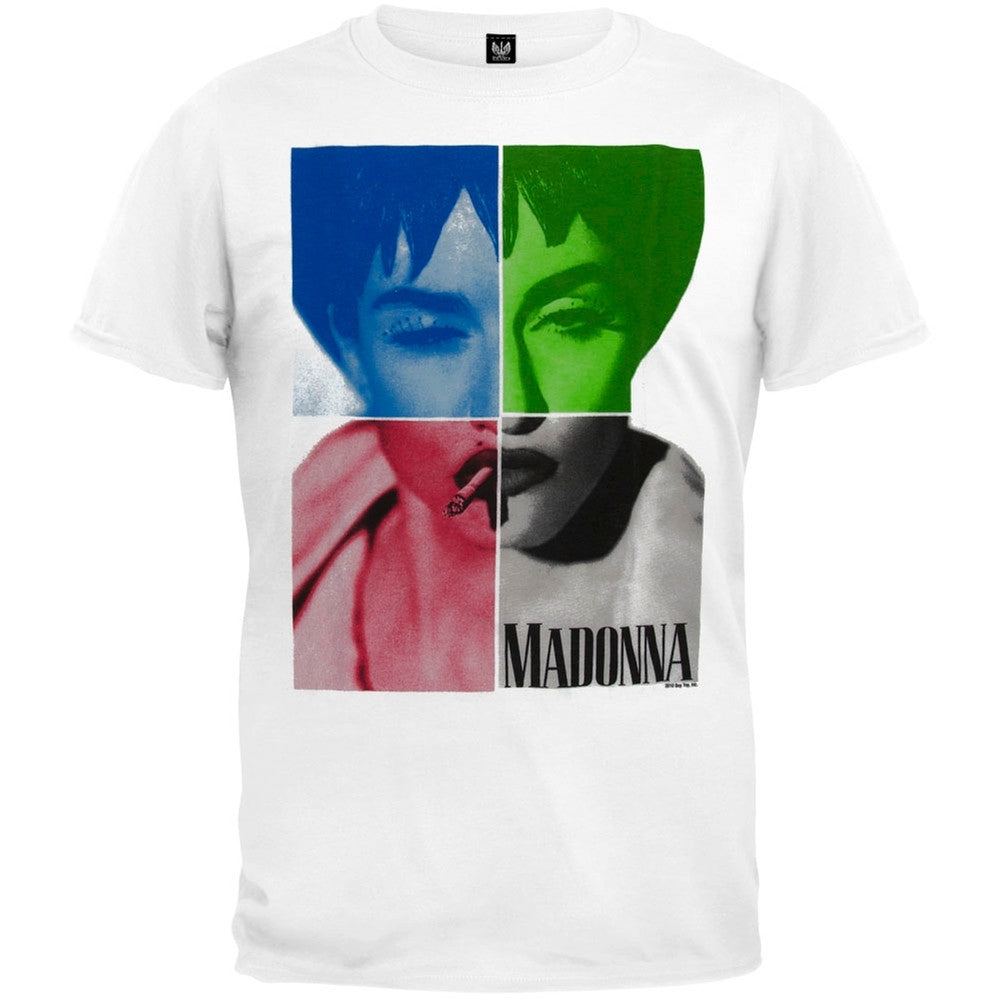 Madonna - Don't Tell Me T-Shirt Men's T-Shirts Madonna SM White 