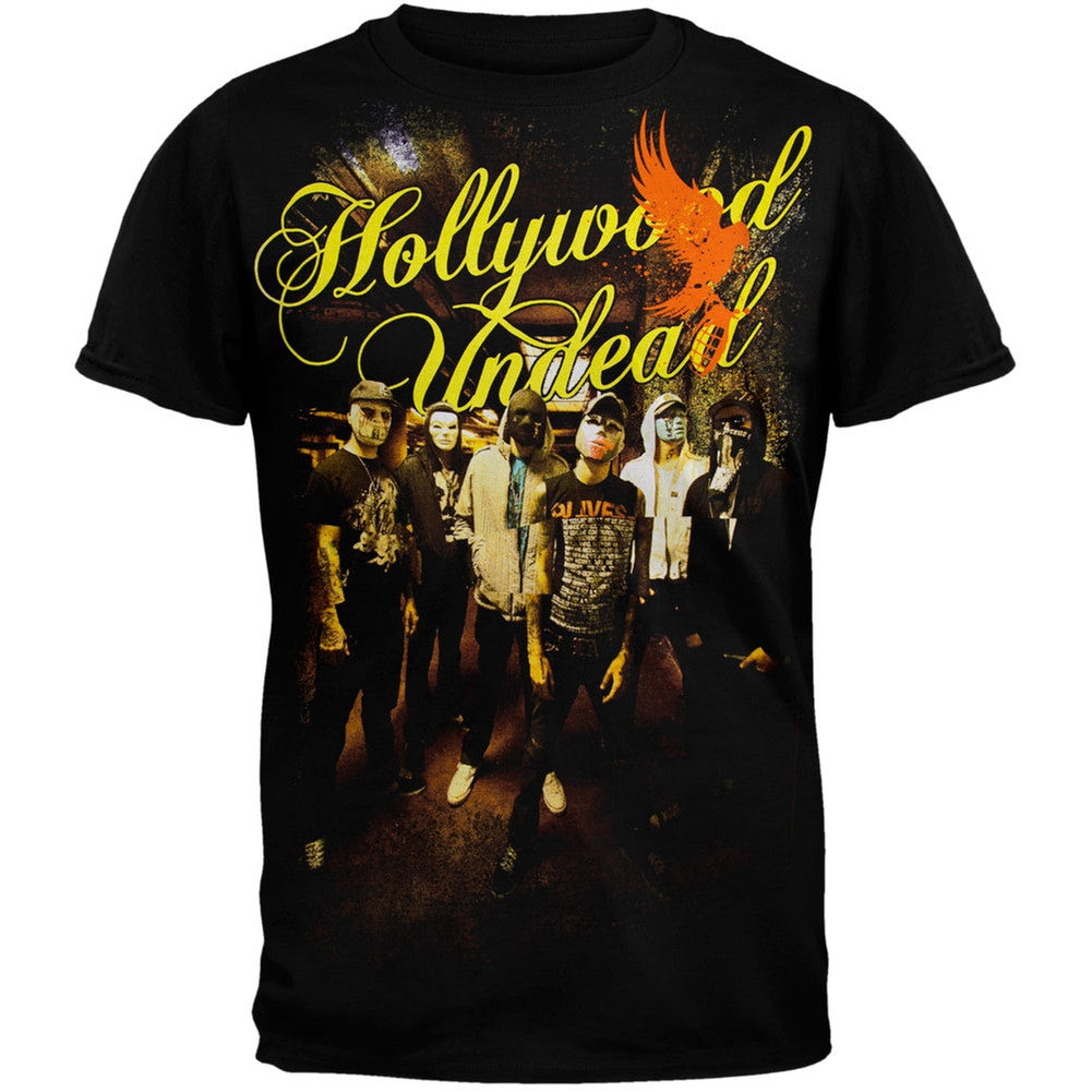 Hollywood Undead - Yellow Wood T-Shirt Men's T-Shirts Hollywood Undead   