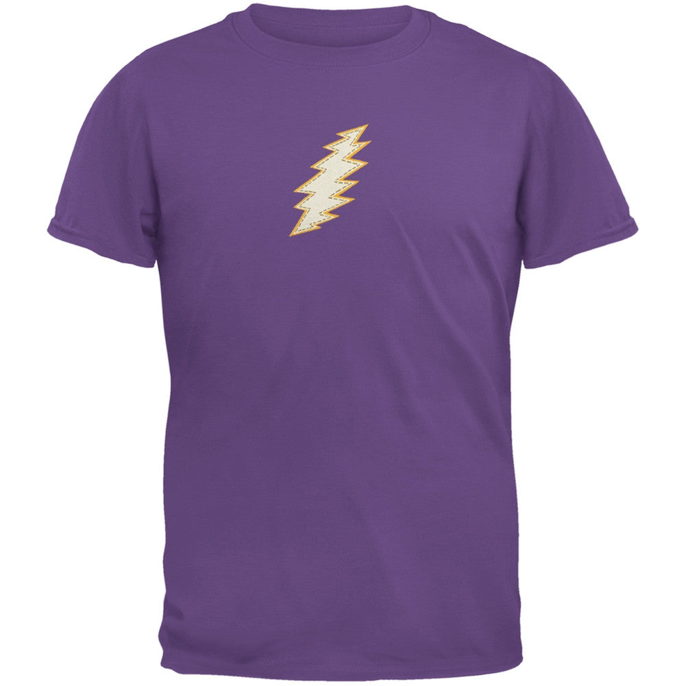 Grateful Dead - Stitched Bolt Purple Youth T-Shirt Youth T-Shirts Grateful Dead   