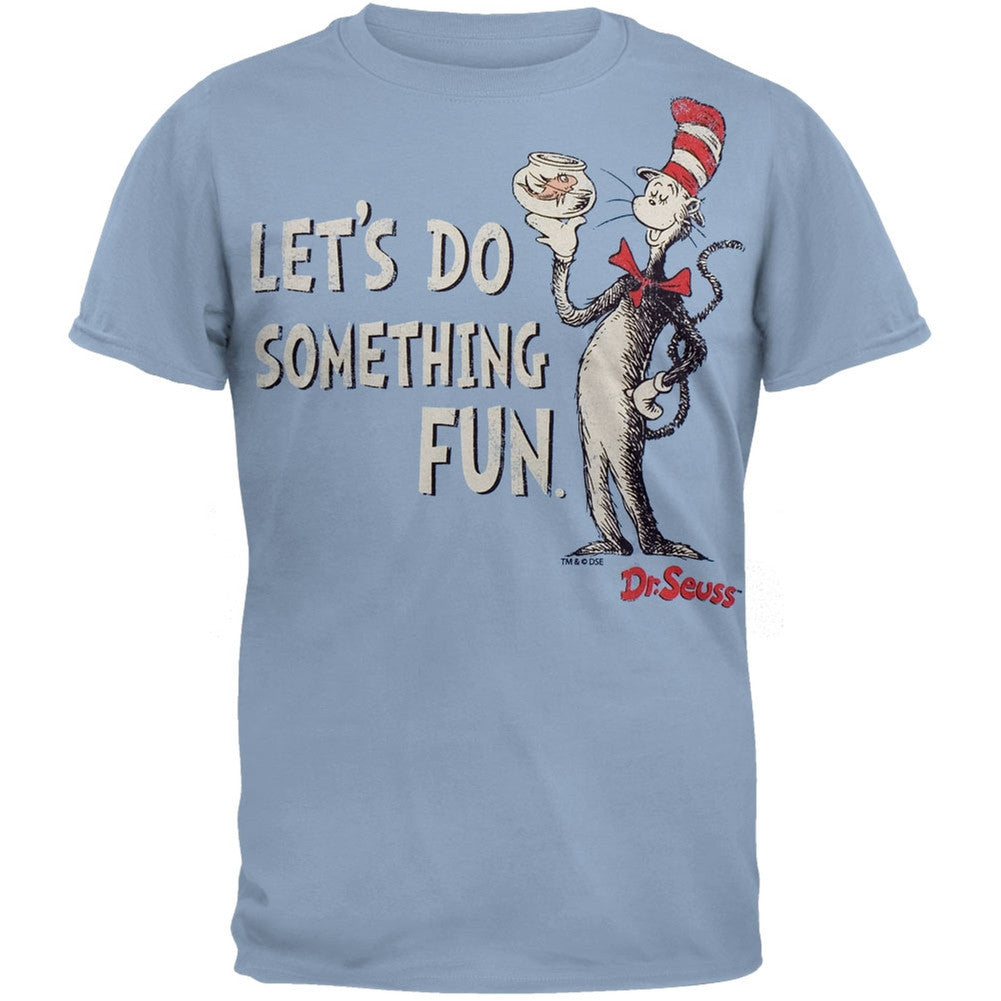 Dr. Seuss - Fun T-Shirt Men's T-Shirts Dr. Seuss SM Light Blue 
