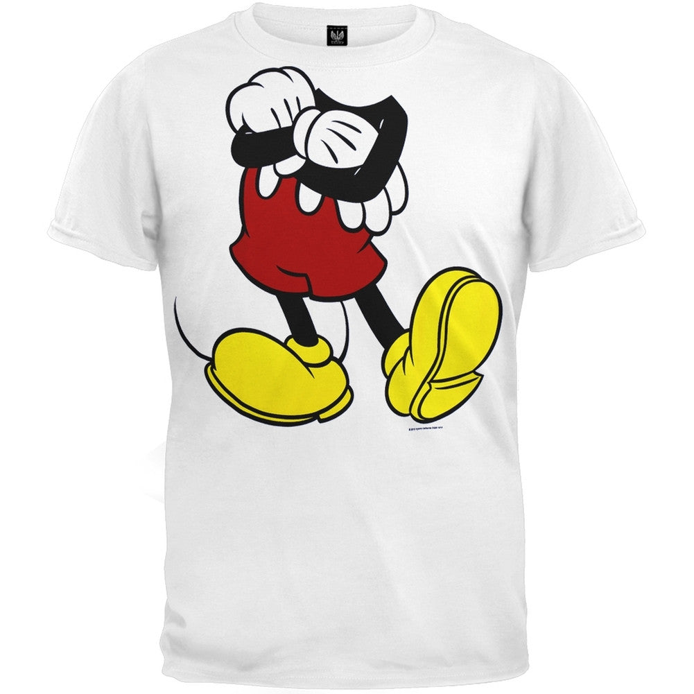 Mickey Mouse - Mickey Body Youth Costume T-Shirt Youth T-Shirts Mickey Mouse MD White 