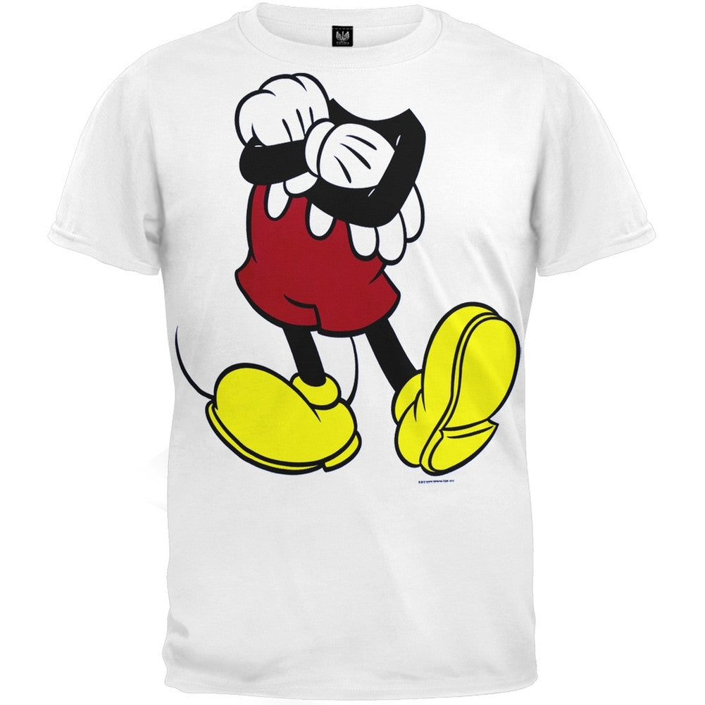 Mickey Mouse - Mickey Body Juvy Costume T-Shirt Juvenile T-Shirts Mickey Mouse JLG White