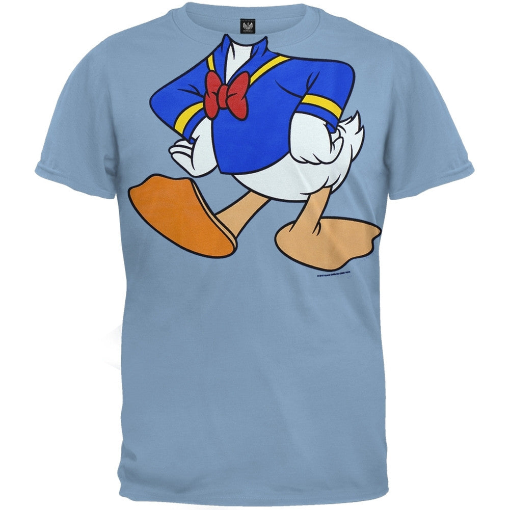 Donald Duck - Donald Body Juvy Costume T-Shirt Juvenile T-Shirts Donald Duck JLG Light Blue 