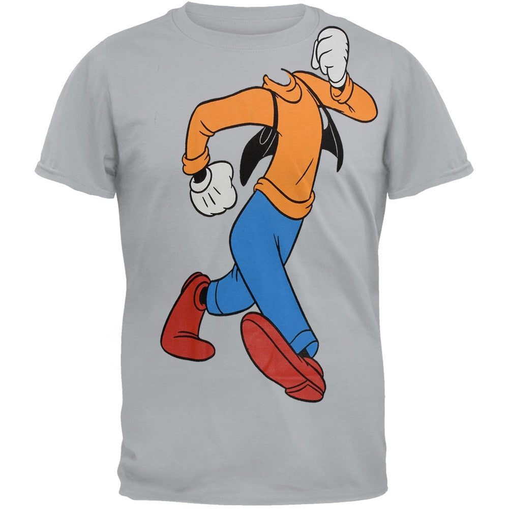 Goofy - Goofy Body Costume T-Shirt Men's T-Shirts Goofy 2XL Grey 