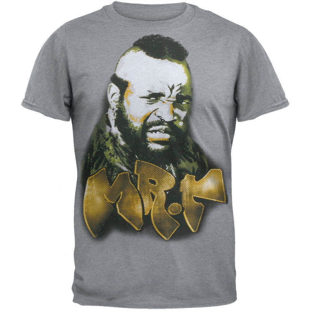 Mr. T - Grafitti Soft T-Shirt Men's T-Shirts Mr. T   