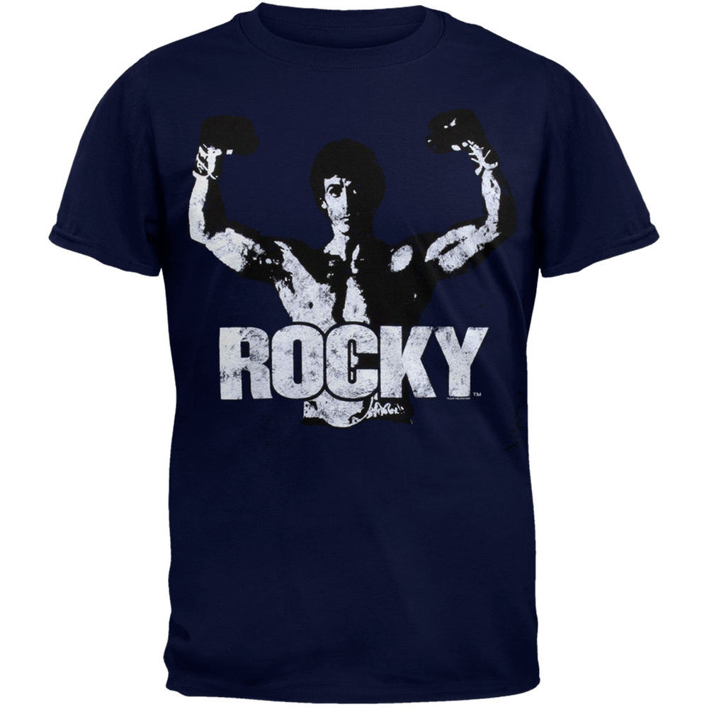 Rocky - Classic Champ Soft T-Shirt Men's T-Shirts Rocky 2XL Dark Blue 