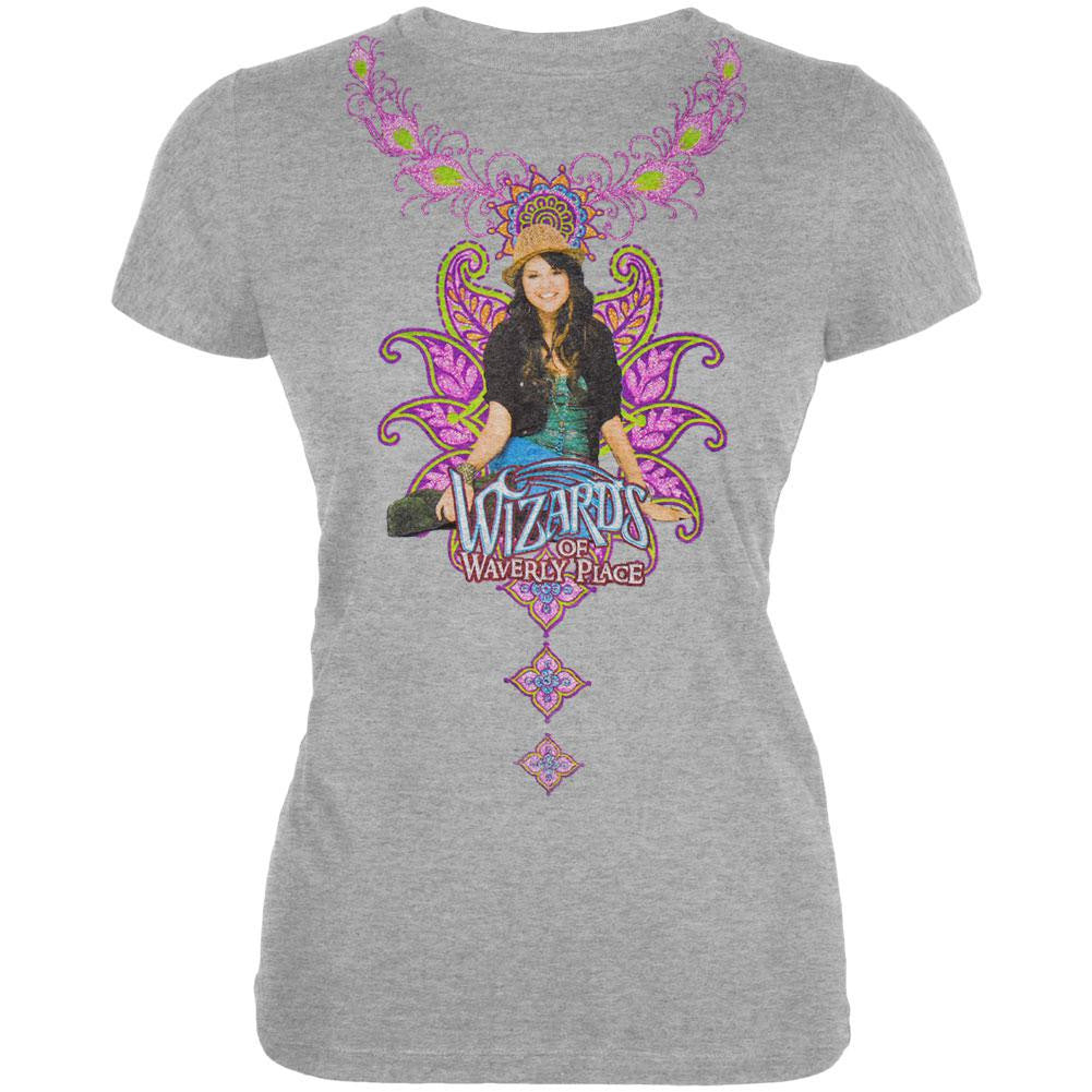 Wizards Of Waverly Place - Alex The Wizard Girls Youth T-Shirt Youth T-Shirts Wizards of Waverly Place SM Grey