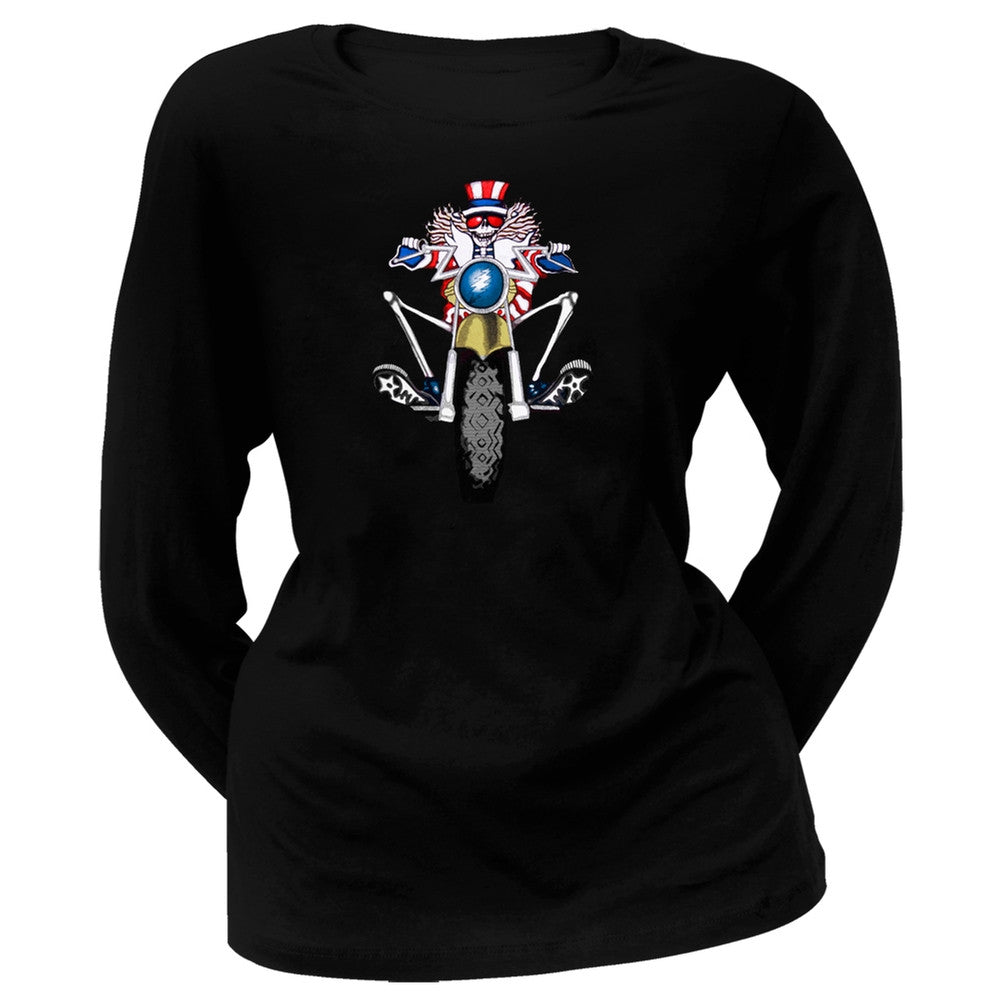 Grateful Dead - Psycle Sam Juniors Long Sleeve T-Shirt Juniors Long Sleeves Grateful Dead   