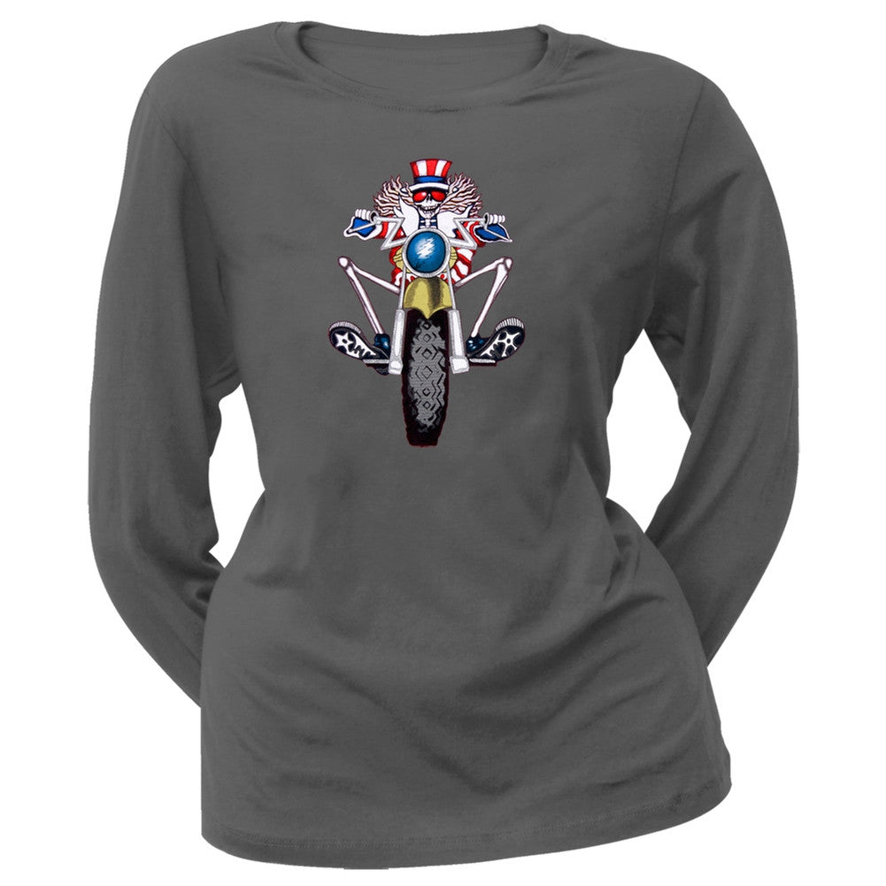 Grateful Dead - Psycle Sam Juniors Long Sleeve T-Shirt Juniors Long Sleeves Grateful Dead   