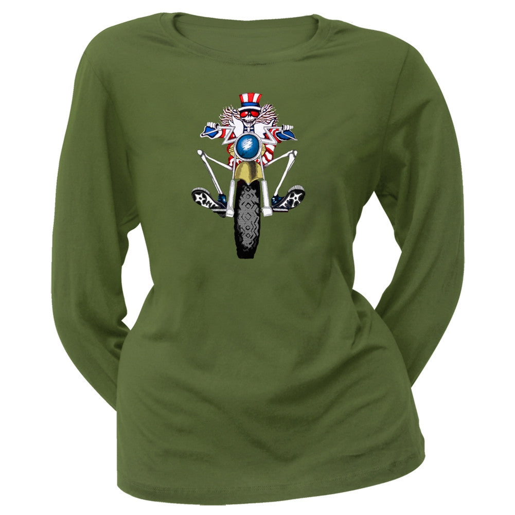 Grateful Dead - Psycle Sam Juniors Long Sleeve T Shirt Juniors Long Sleeves Grateful Dead   