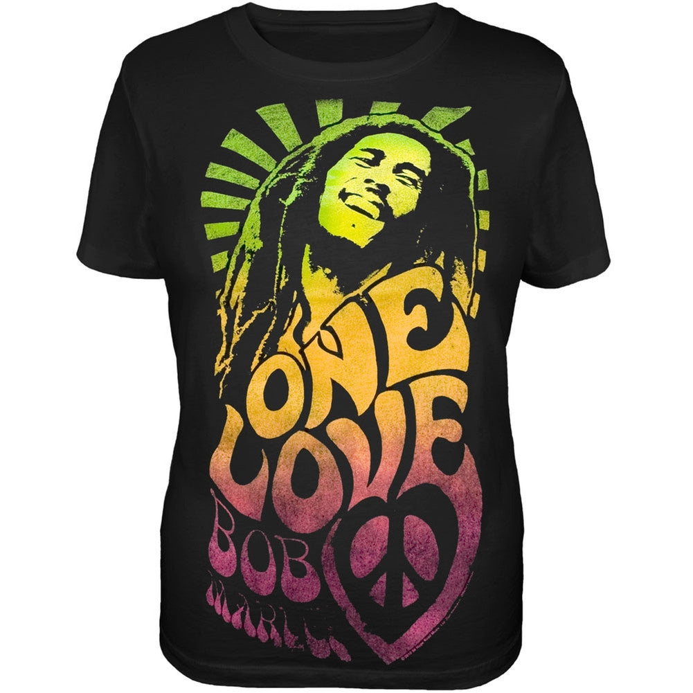 Bob Marley One Love Womens Plus T Shirt Women's T-Shirts Bob Marley XS  