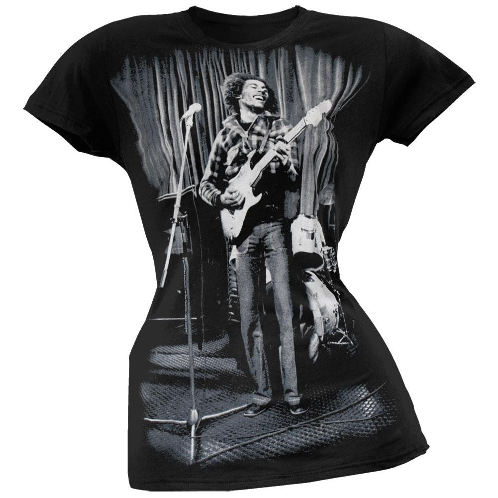 Bob Marley - Stage Juniors T-Shirt Juniors T-Shirts Bob Marley SM Black