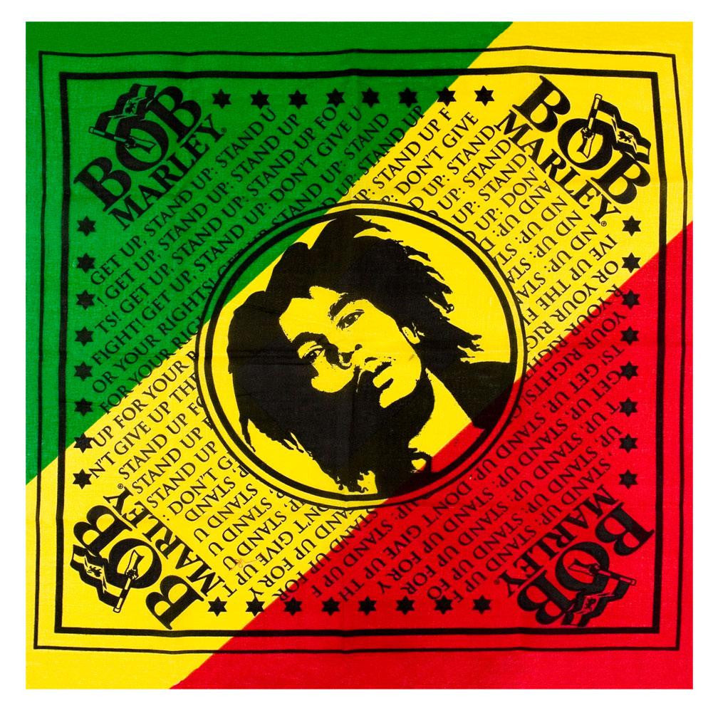 Bob Marley - Rights Bandana Bandanas Old Glory OS Multi 