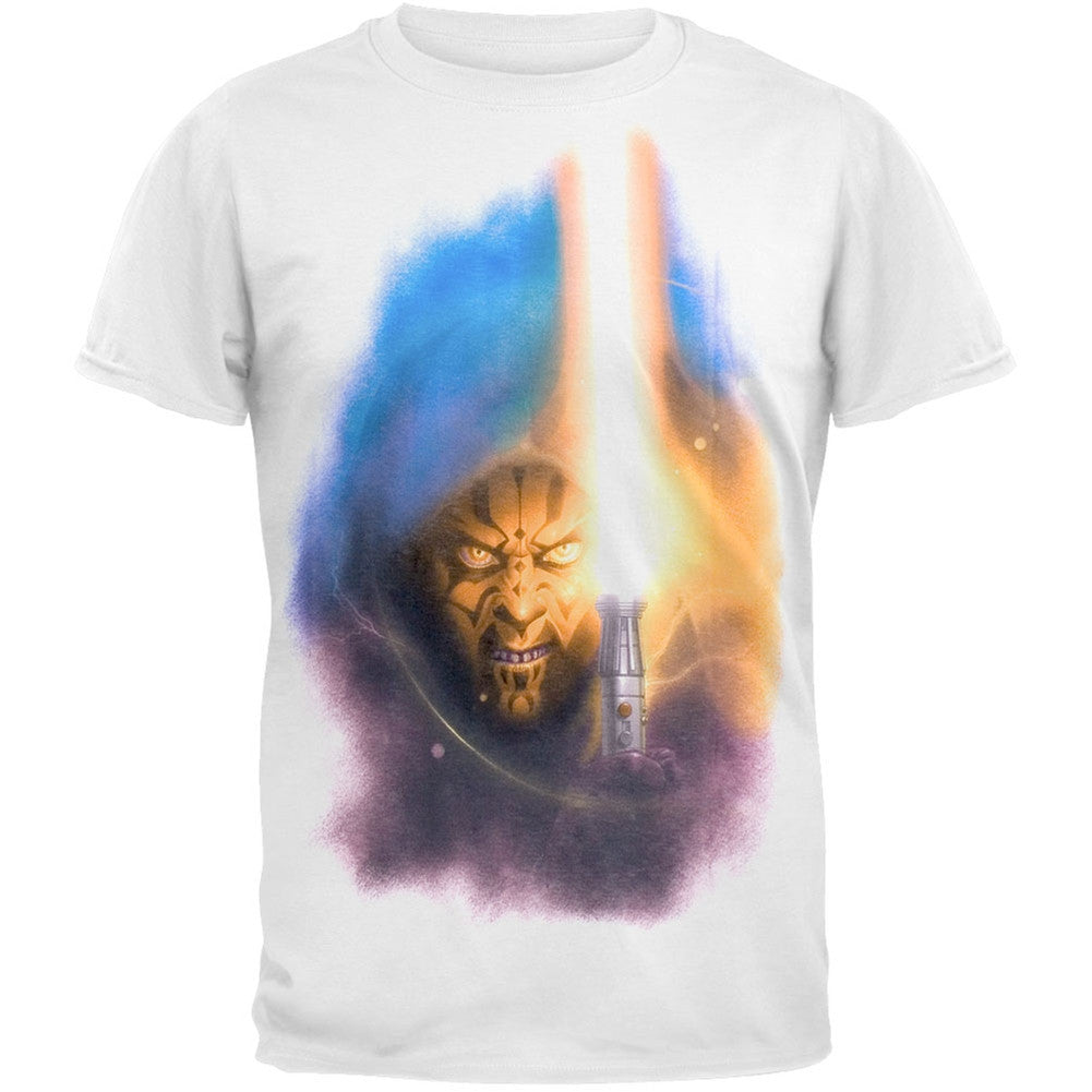 Star Wars - Soft Maul T-Shirt Men's T-Shirts Star Wars 2XL White 