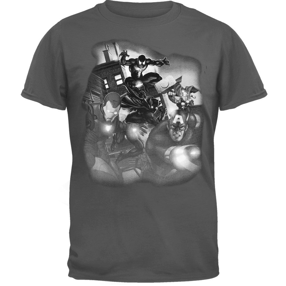 Marvel Heroes - Tonal Warriors T-Shirt Men's T-Shirts Marvel   