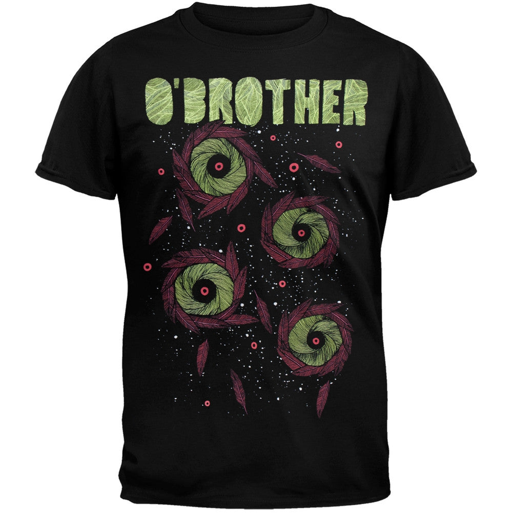 O'Brother - Eyes Soft T-Shirt Men's T-Shirts O'Brother SM Black 