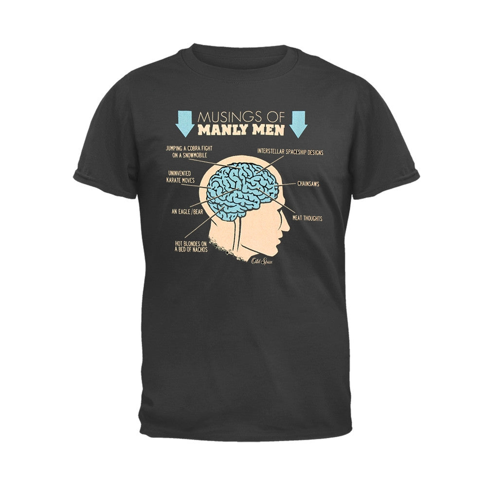 Old Spice - Musings Of Manly Men T-Shirt Men's T-Shirts Old Spice   