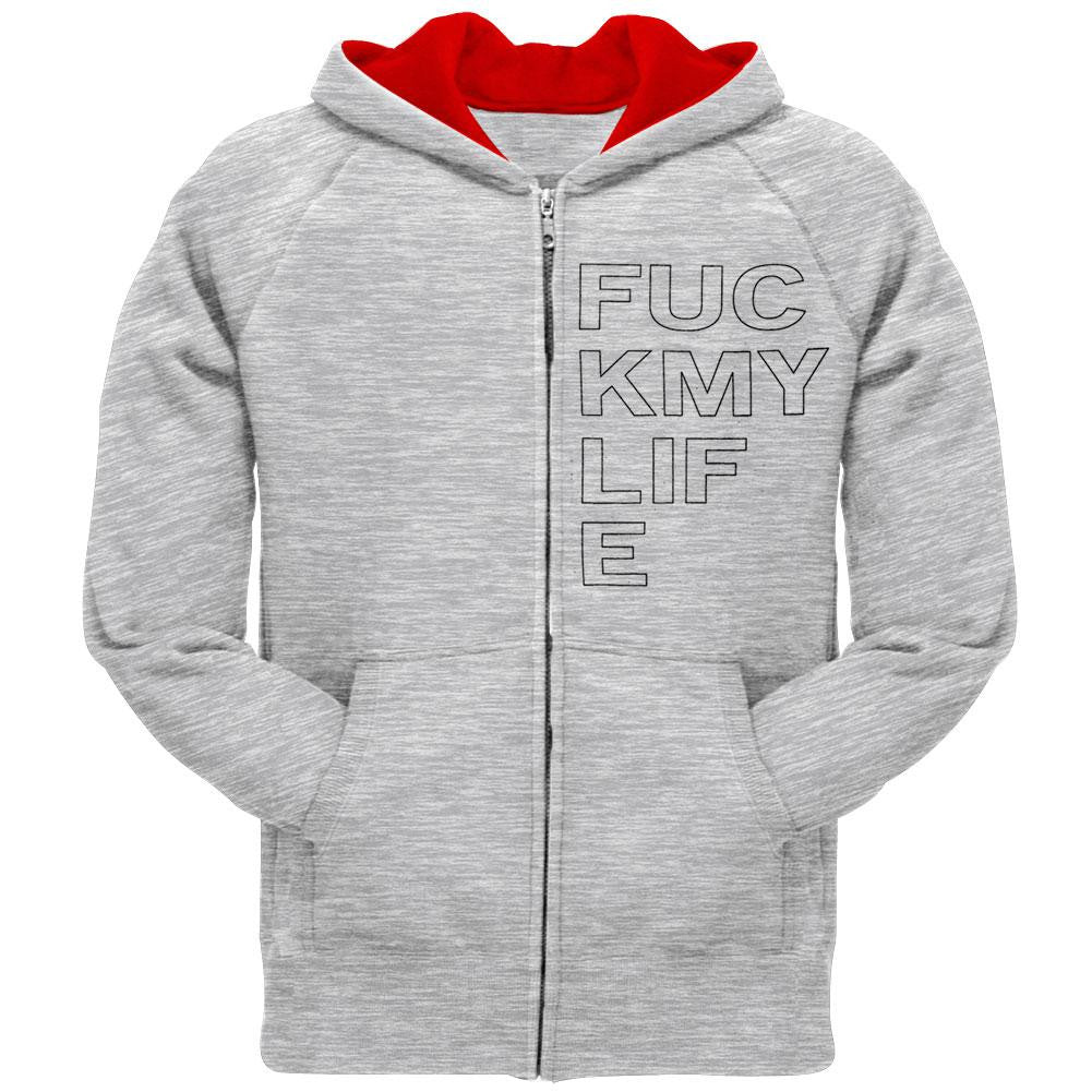 Lil Wayne - My Life Zip Hoodie Men's Hoodies Lil Wayne XS Grey