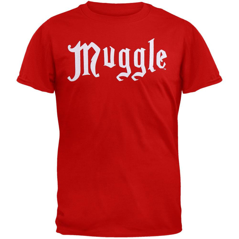 Harry Potter - Muggle Youth T-Shirt Youth T-Shirts Harry Potter SM Red