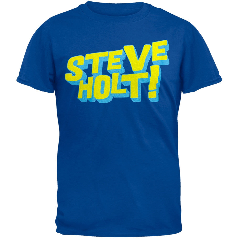 Arrested Development - Steve Holt T-Shirt Men's T-Shirts Arrested Development SM Blue 