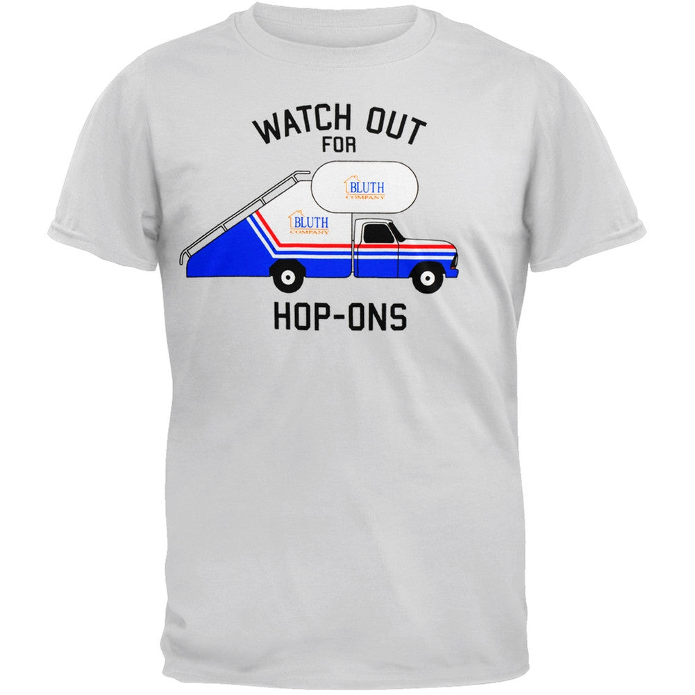 Arrested Development - Hop-Ons T-Shirt Men's T-Shirts Arrested Development SM White 