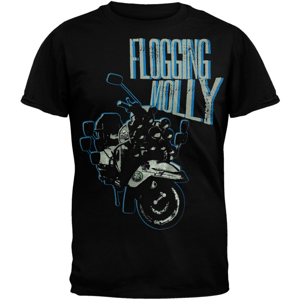 Flogging Molly - Vespa T-Shirt Men's T-Shirts Flogging Molly   