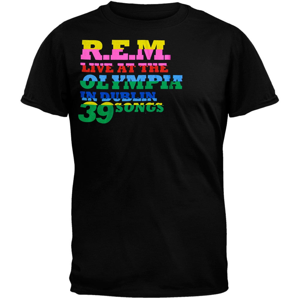 REM - Olympia T-Shirt Men's T-Shirts REM SM Black 