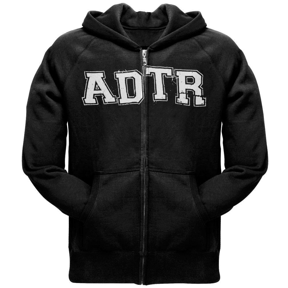 A Day To Remember - University Black Zip Hoodie Men's Hoodies A Day To Remember SM Black 