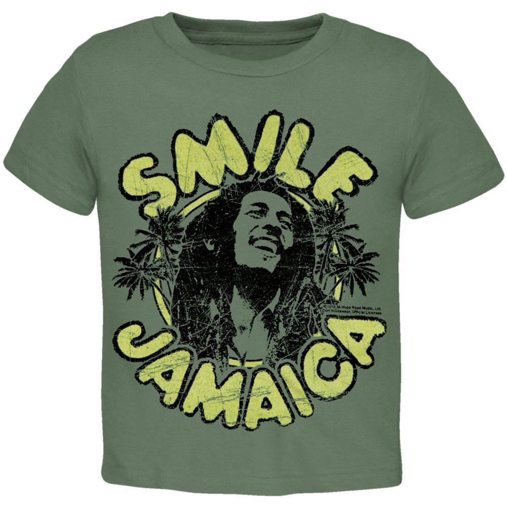 Bob Marley - Jamaica Infant Soft T-Shirt Infant T-Shirts Bob Marley SM Green 