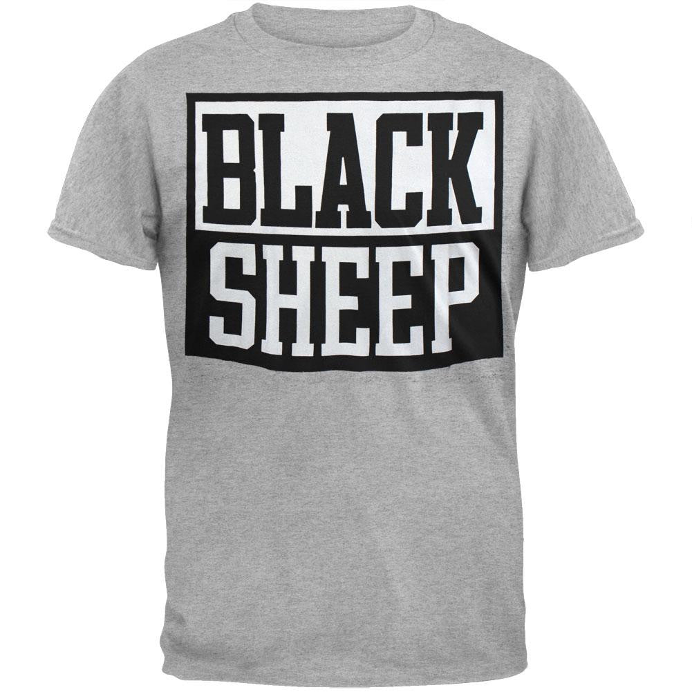 Black Sheep - Block Logo T-Shirt Men's T-Shirts Black Sheep SM Grey 