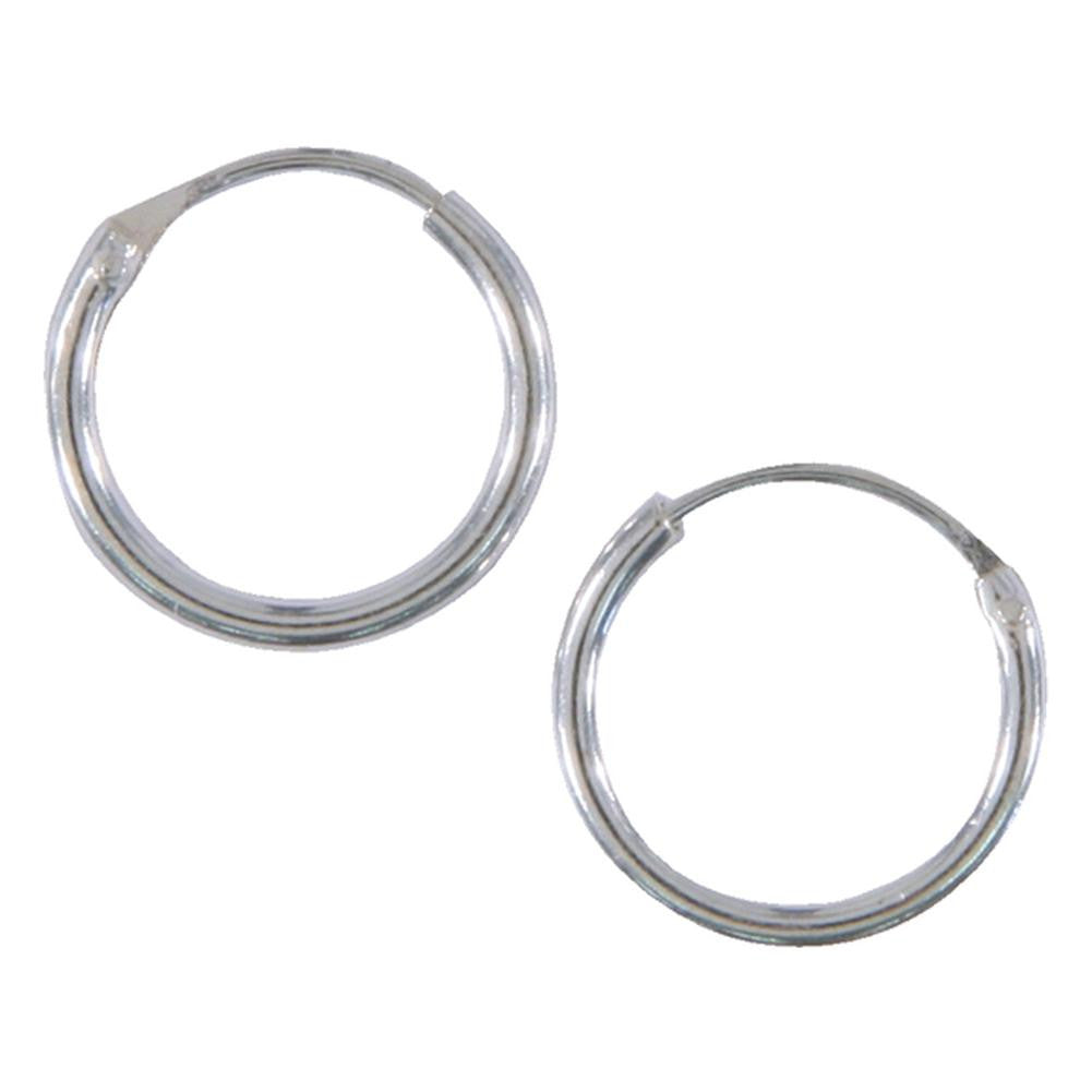 10mm Plain Hoop Earrings Hoop Earrings Old Glory   