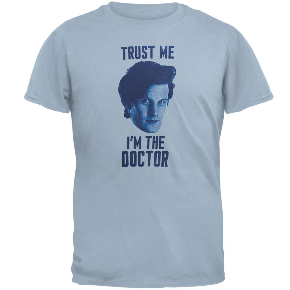 Doctor Who - Trust Me I'm the Doctor Soft T-Shirt Men's T-Shirts Doctor Who 2XL Blue 