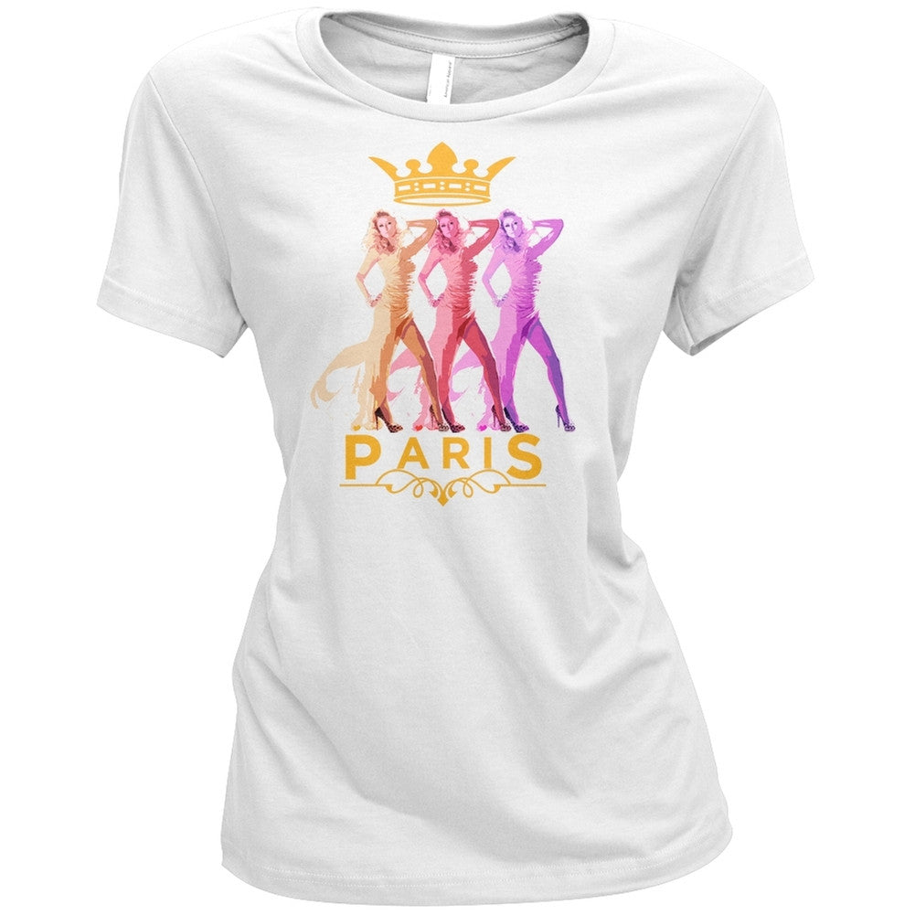 Paris Hilton - Repeat Juniors T-Shirt Juniors T-Shirts Paris Hilton LG White 