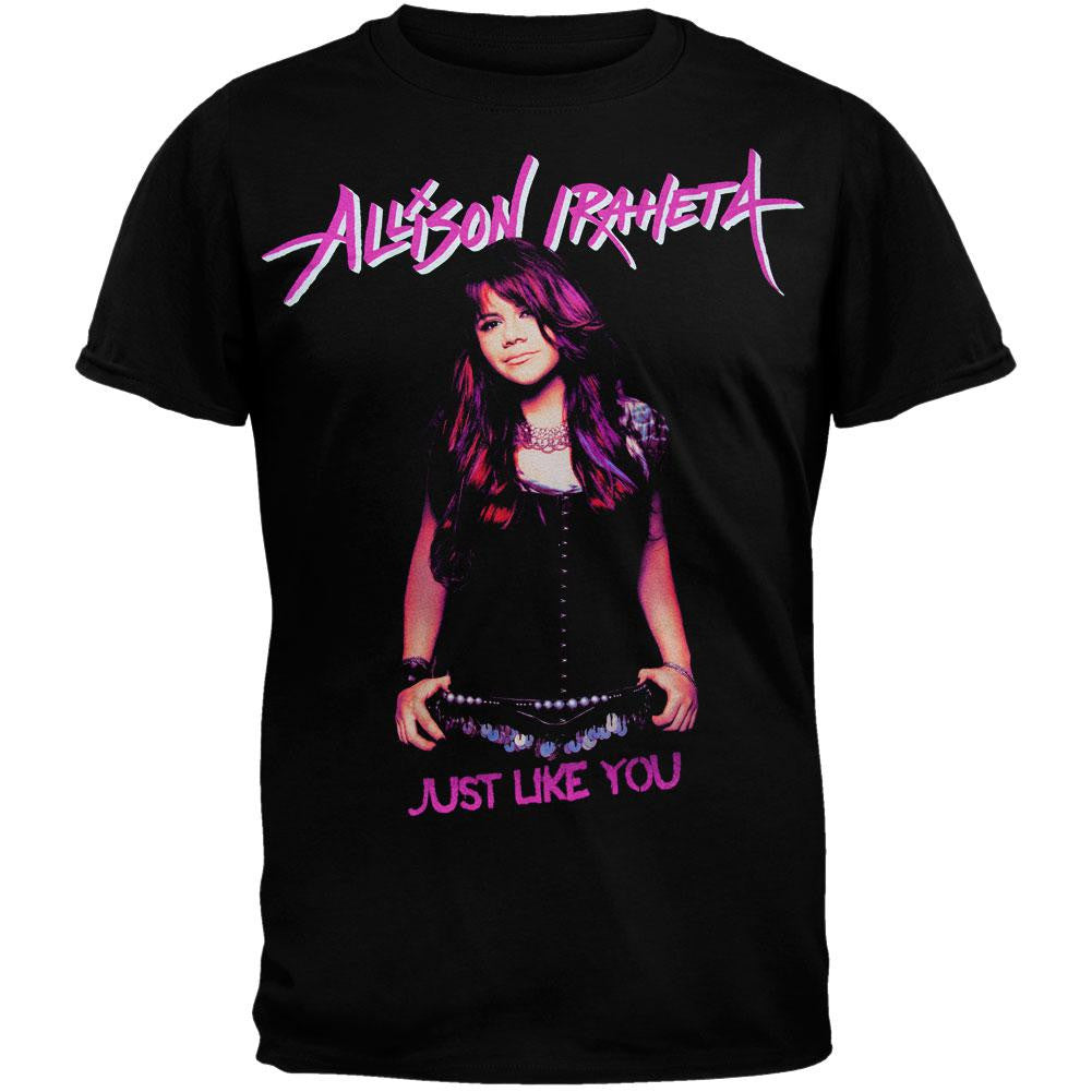 Allison Iraheta - Like You Soft T-Shirt Men's T-Shirts Allison Iraheta SM Black 