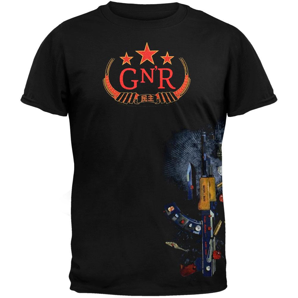 Guns N Roses - Ak-47 T-Shirt Men's T-Shirts Guns N' Roses 2XL Black 