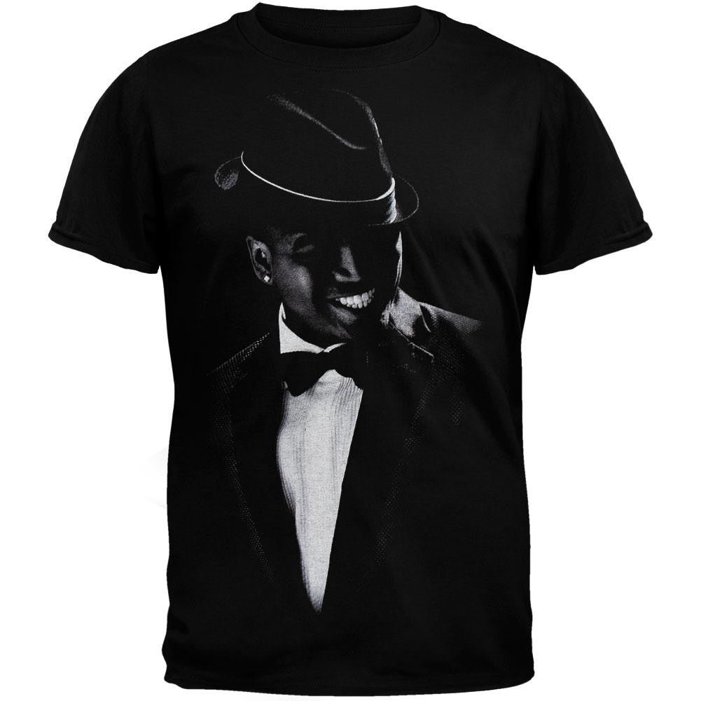 Ne-Yo - Fedora 09 Tour Soft T-Shirt Men's T-Shirts Ne-Yo MD Black 